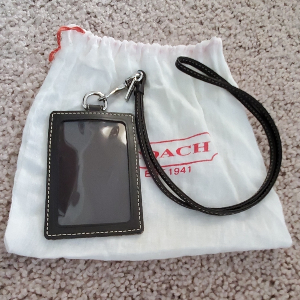 Coach badge holder